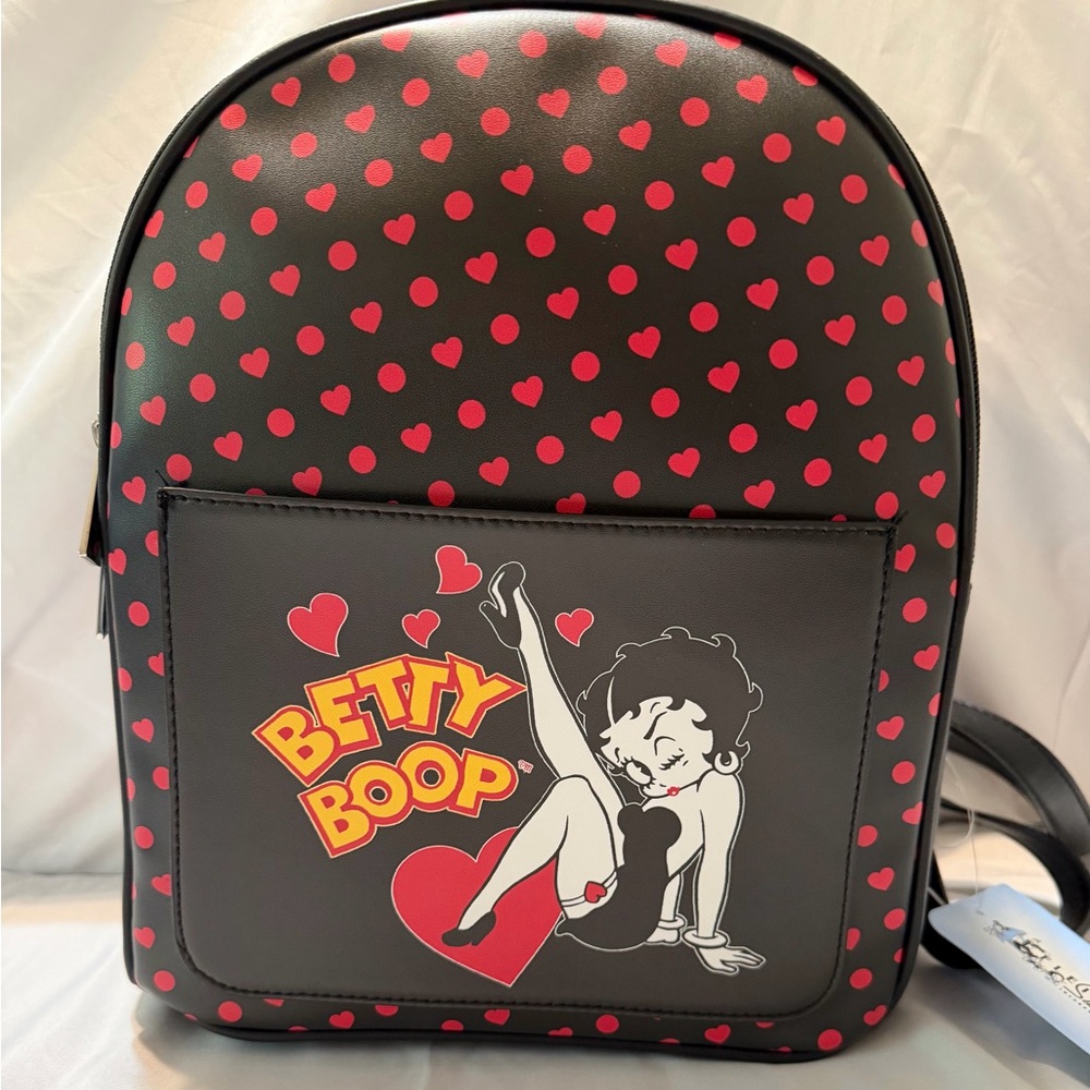 Betty Boop Sexy legs Backpack Purse - Picture 1 of 8